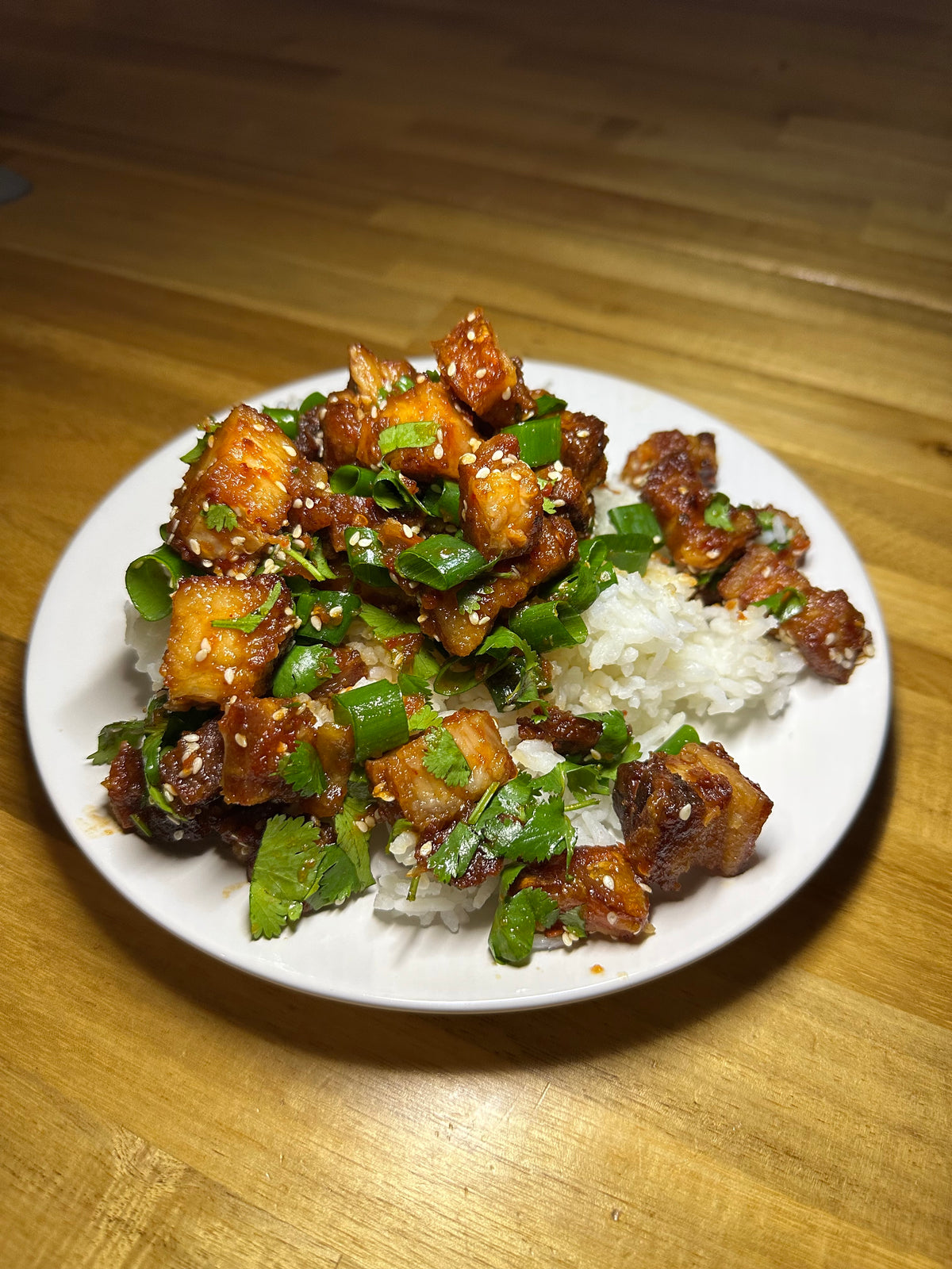 Crispy Pork Belly Stir Fry Recipe with Oh Hot Jam | Delilah's Deli